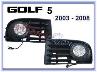 Denní svícení DRL VW Golf 5 2003 - 2008