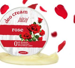 Deodorant krém růže 75g