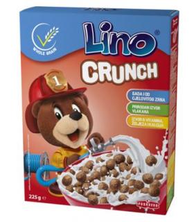 Lino Crunch - cereální kuličky s čokoládovou příchutí 225 g