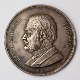 1883, Ormos Zsigmond Főispán Temesvári Főispán 70. születésnapjára