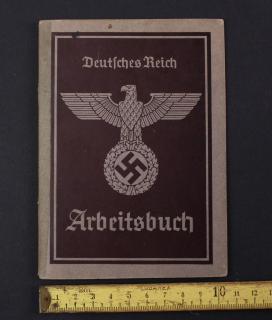 Arbeitsbuch - Deutsches Reich - 1940 Chabařovice