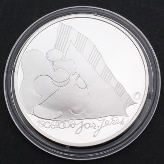 Stříbrná pamětní mince 200 Kč Jaroslav Ježek 1906-2006 PROOF