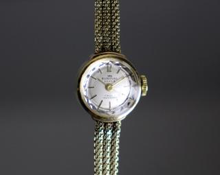 Zlaté dámské hodinky EUROVAL ANKER 17 RUBINS 14K