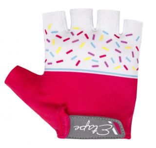 ETAPE– dětské rukavice TINY růžová/bílá Velikost: 3-4 let