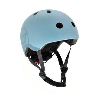 Helma Scoot & Ride ocelová modrá Velikost: S-M (51-55)