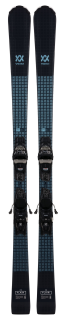 Lyže Völkl Flair 7.2+ FDT TP 10 BLACK/TEAL Délka lyží: 158 cm