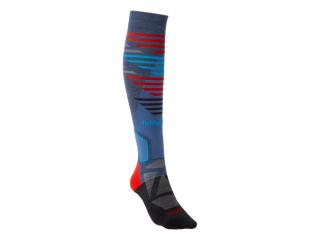 Pánské ponožky Bridgedale Ski Lightweight  Merino L blue black Velikost: L