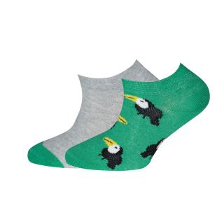 Ewers Dětské nízké ponožky Tukan 201198 - vel.23-26 - 2 páry (vel.23-26)