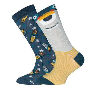 Ewers Dětské ponožky 2pack 201272 - vel.27-30 (2pack vel.27-30)