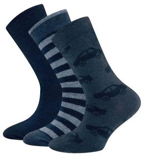 Ewers Dětské ponožky 3pack  201342 - vel.34-34 (3pack vel.31-34)