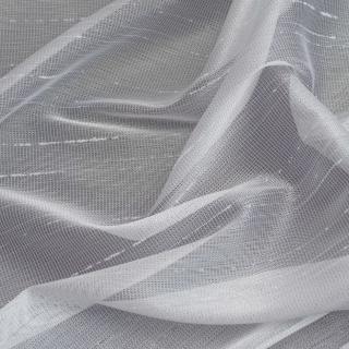 Záclona LAG CIPRUS 01 bílá v. 300 cm s olůvkem, lesk