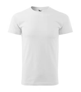 Basic 129  Tričko pánské color: bílá, size: M