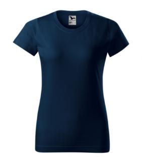 Basic 134  Tričko dámské color: námořní modrá, size: M