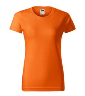 Basic 134  Tričko dámské color: oranžová, size: L