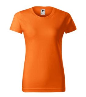 Basic 134  Tričko dámské color: oranžová, size: XL