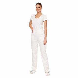 Kalhoty D2-3 | na 176 cm Barva: Bílá, Obvod boků: 44 | 102-106 cm