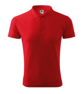 Pique Polo 203  Polokošile pánská Barva: červená, velikost: 2XL