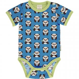 Body pro miminko s krátkým rukávem Playful Panda MAXOMORRA 50/56