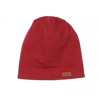 Dětská zimní čepice beanie Dark Red WALKIDDY 55/57