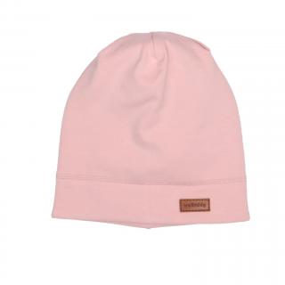 Dětská zimní čepice beanie Pastel Pink WALKIDDY 47/49