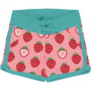Dětské kraťasy se sňůrkou Strawberry MAXOMORRA 110/116