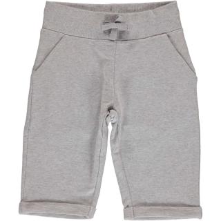 Dětské kraťasy šedé Light Grey Melange MAXOMORRA 74/80