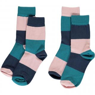 Dětské ponožky (2 páry) Multi Snow MAXOMORRA 16/18