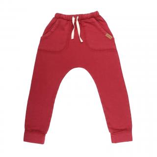 Dětské tepláky Baggy Dark Red WALKIDDY 104