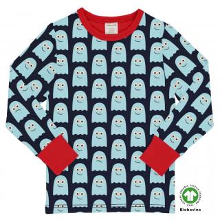 Dětské tričko s dlouhým rukávem Spooky Ghost MAXOMORRA 146/152