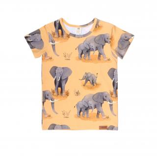 Dětské tričko s krátkým rukávem Elephant Family WALKIDDY 116