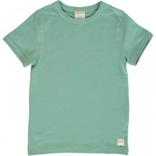 Dětské tričko s krátkým rukávem Soft teal MAXOMORRA 74/80