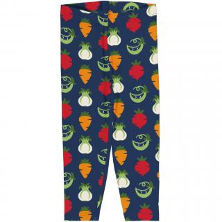 Dětské tříčtvrteční legíny Vegetables MAXOMORRA 92/98