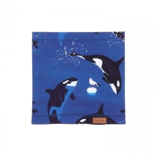 Dětský nákrčník Playful Orcas WALKIDDY 98/140