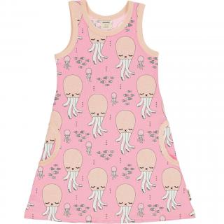 Dívčí šaty bez rukávů Cute Squid MEYADEY 110/116