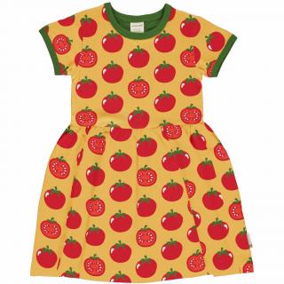 Dívčí šaty s krátkým rukávem a kolovou sukní Tomato MAXOMORRA 134/140