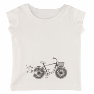 Dívčí tričko Dandelion Bicycle WALKIDDY 128