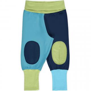 Kojenecké tepláčky Block NAVY / SKY / PEAR MAXOMORRA 62/68