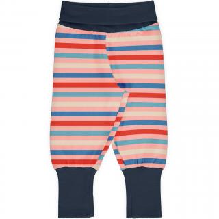Kojenecké tepláčky Stripe Blossom MAXOMORRA 50/56