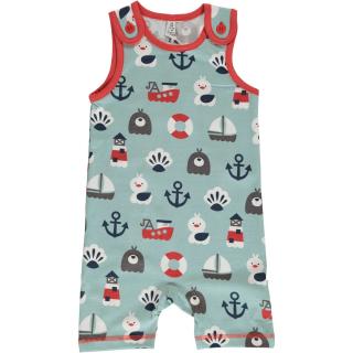 Kojenecký overal krátký bez rukávů Blue Ocean MAXOMORRA 62/68