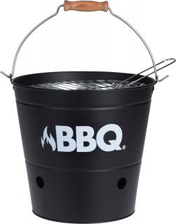 BBQ gril kyblík - černý