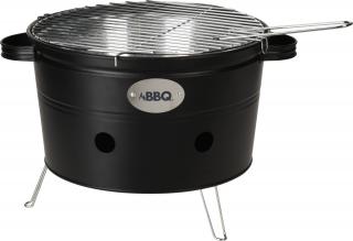 BBQ gril soudek - černý