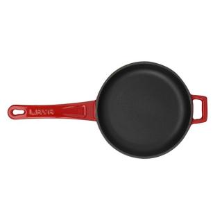 Litinová pánev  20cm - červená