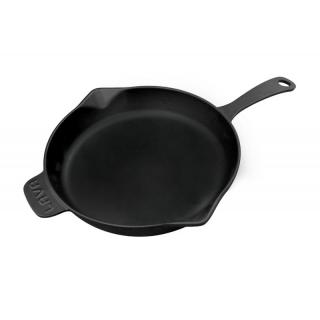 Litinová pánev 28 cm s výlevkou