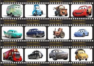 Auta - The Cars - A4 - 00081 Materiál: Decor list