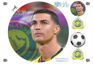 Cristiano Ronaldo -Al-Nassr - A4 - 00360 Materiál: Decor list + Výřez