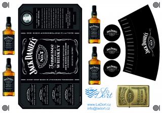 Jack Daniel's - A4 - 00048 Materiál: Fondánový list + Výřez