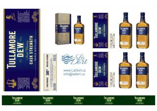 Tullamore Dew - Cask Strenght - A4 - 00044 Materiál: Fondánový list