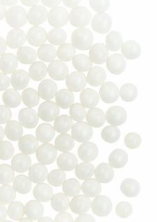 Zdobící perly - Bílá - 20g
