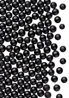 Zdobící perly - Černá - 20g