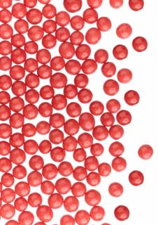 Zdobící perly - Červená - 20g